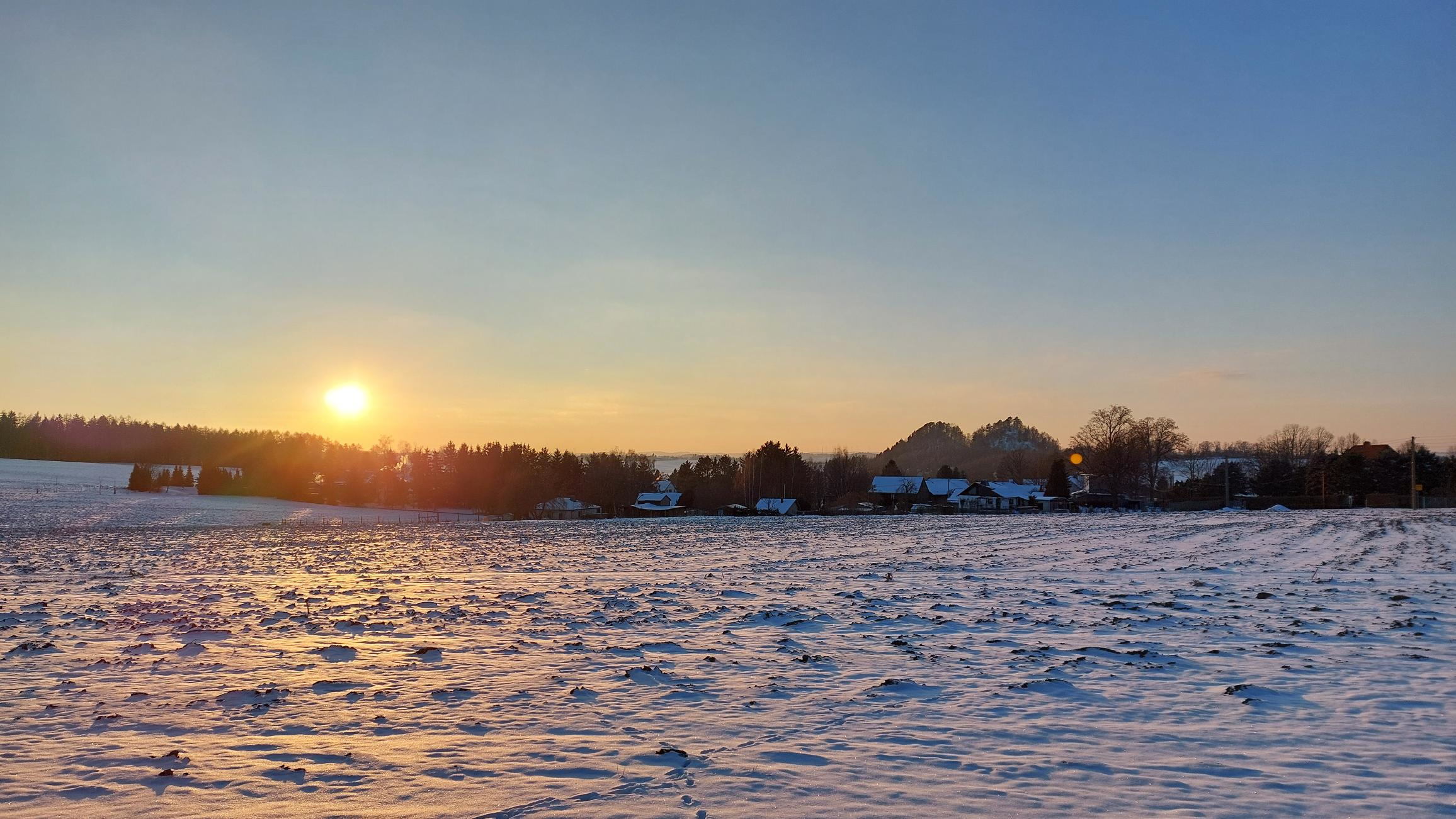 Blick auf Mechelgrün